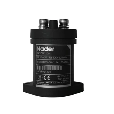 DC-kontaktor 50A Normalt åben Kontakt Nader NDZ3X